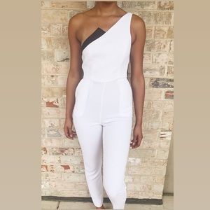 Elegant White Jumper Suit